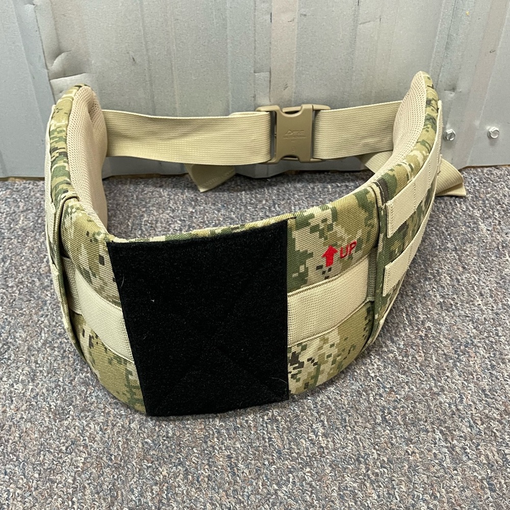 Tactical Kidney Belt Pad/ Belt with Adjustable‎ Strap. Size L-XL.#261